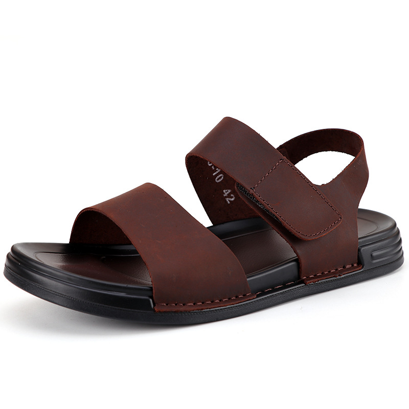 Flip Flop Leather Men - 2026 Summer New Style Men's Casual