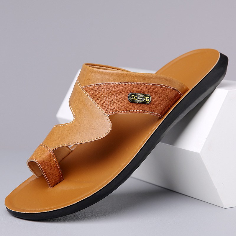 Men's 2026 New Leather Sandals - огляд і ціна Flip Flop Leather Men