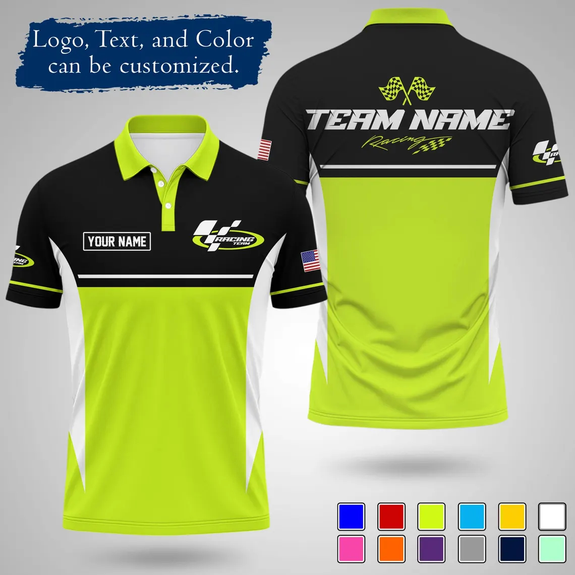 2026 New Custom Racing Polo Sh - огляд і ціна Polo Shirt Pique