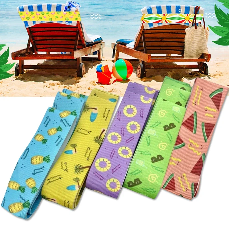 5Pcs  Large Towel Bands for Be - огляд і ціна Beach Towel Large
