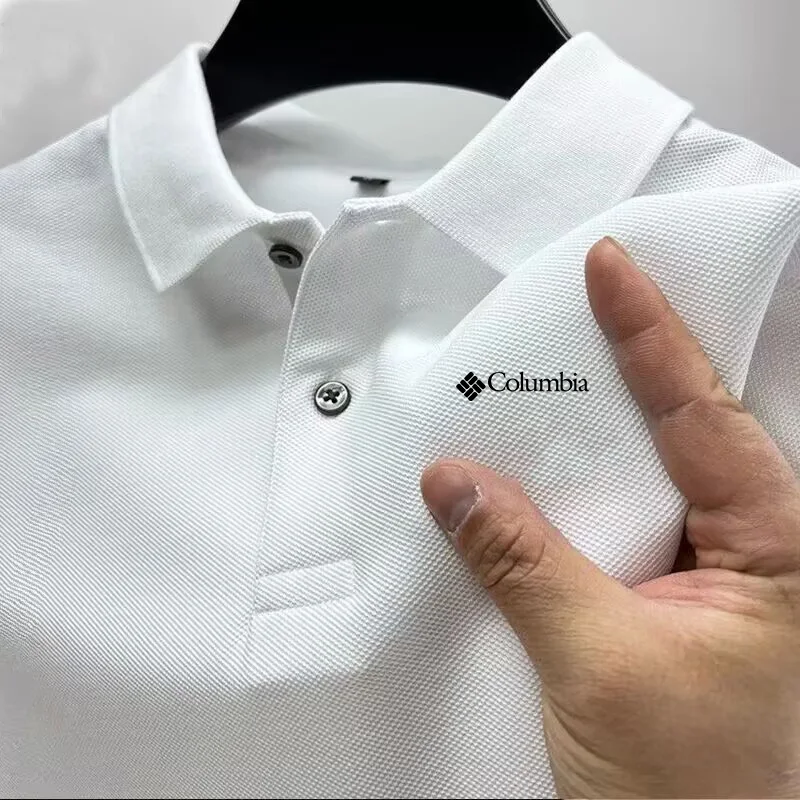 Men'sSummerShort-SleeveSolidCo - огляд і ціна Polo Shirt Pique