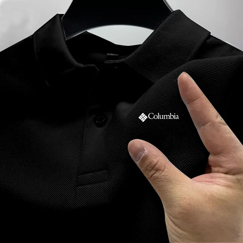 Men'sSummerShort-SleeveSolidCo - огляд і ціна Polo Shirt Pique