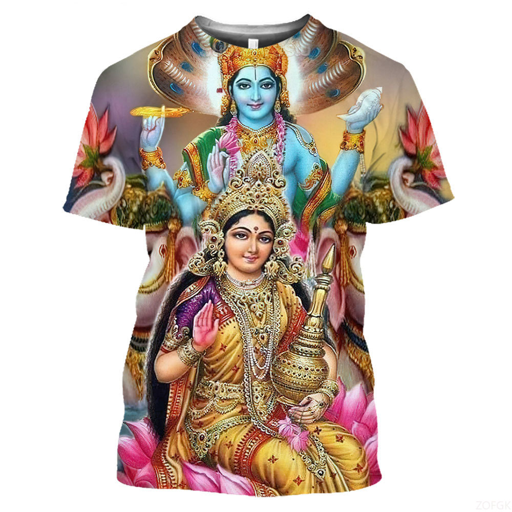 Summer Fashion Indian Deities  - огляд і ціна Tee Graphic Print
