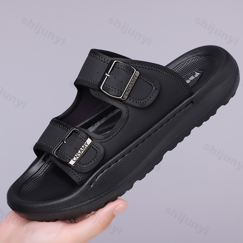 Men's Slippers 2025 Summer Bre - огляд і ціна Flip Flop Leather Men