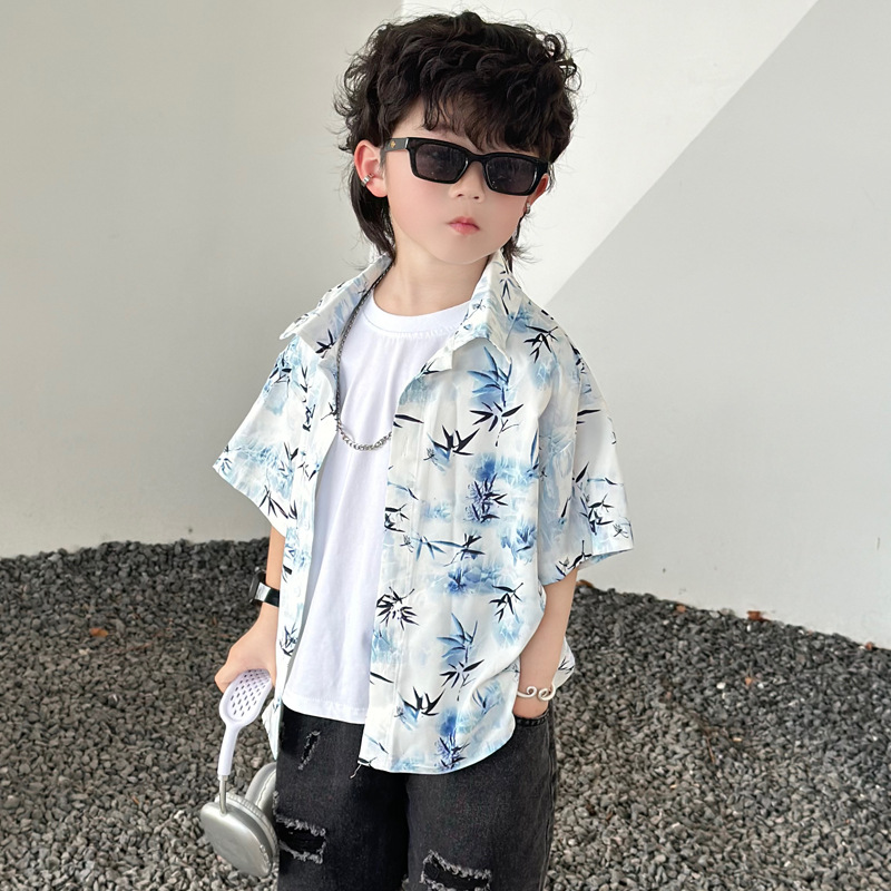 Resort Couple Look Parents and - огляд і ціна Resort Shirt Floral