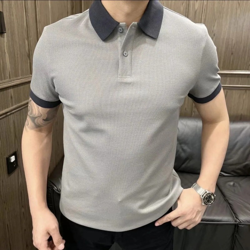 Men's Plus Size Pique Polo Shi - огляд і ціна Polo Shirt Pique