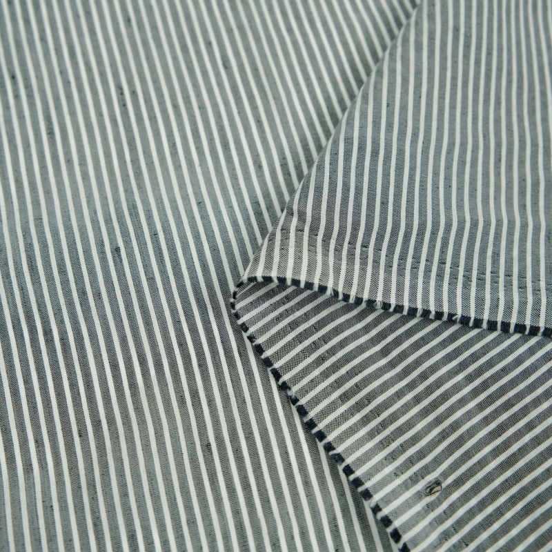 Japanese-style gray-white fine - огляд і ціна Linen Shirt Breathable
