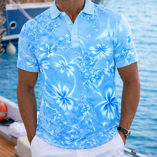 2026 Summer Resort‑Style Green - огляд і ціна Resort Shirt Floral
