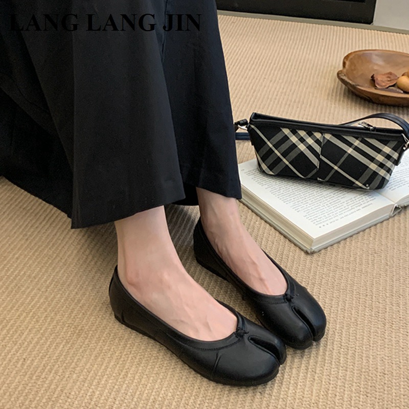 Spring Split Toe Women Ballet  - огляд і ціна Espadrille Slip On