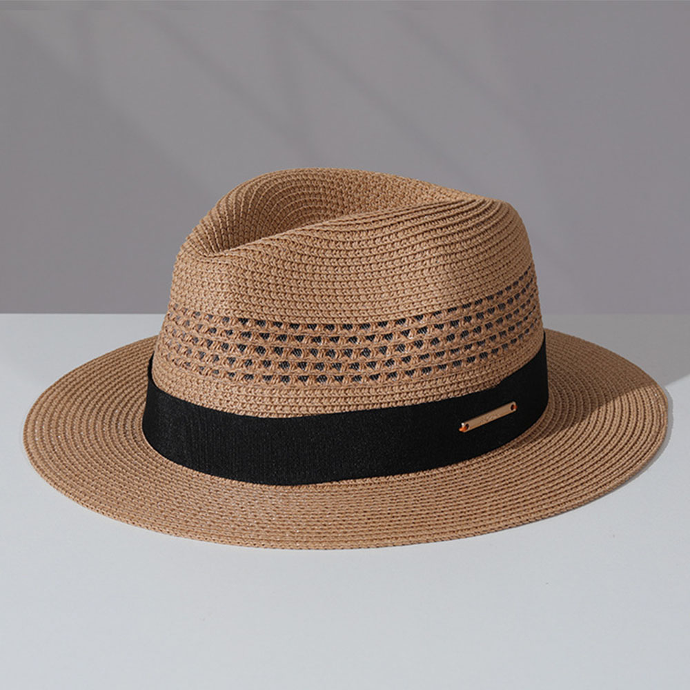 classic straw hat summer Men P - огляд і ціна Bucket Hat Straw