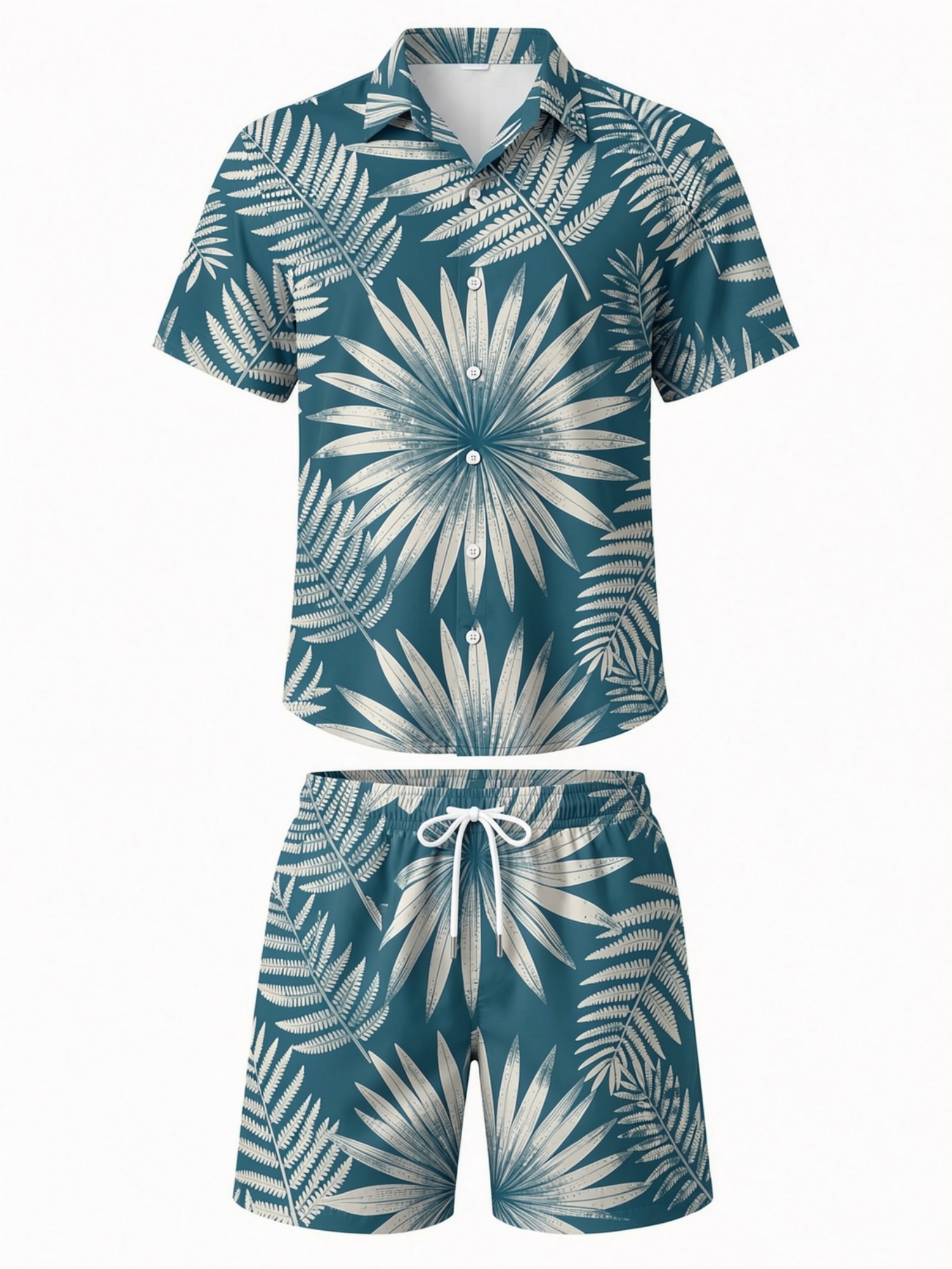 Mens Floral Short Sleeve Shirt - огляд і ціна Resort Shirt Floral