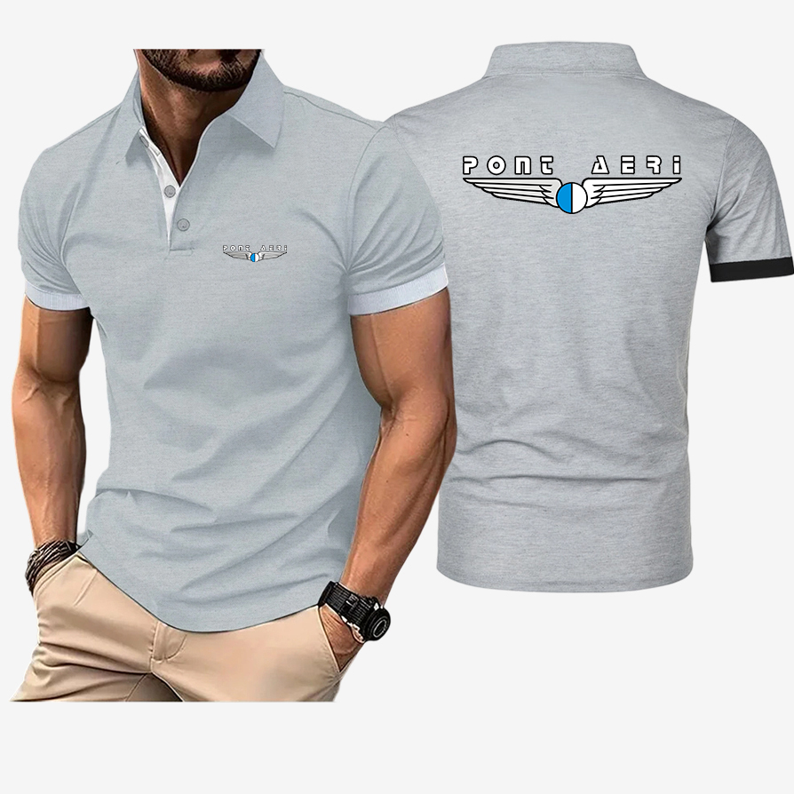 Disco Logo Pont Aeri CH Men's  - огляд і ціна Polo Shirt Pique