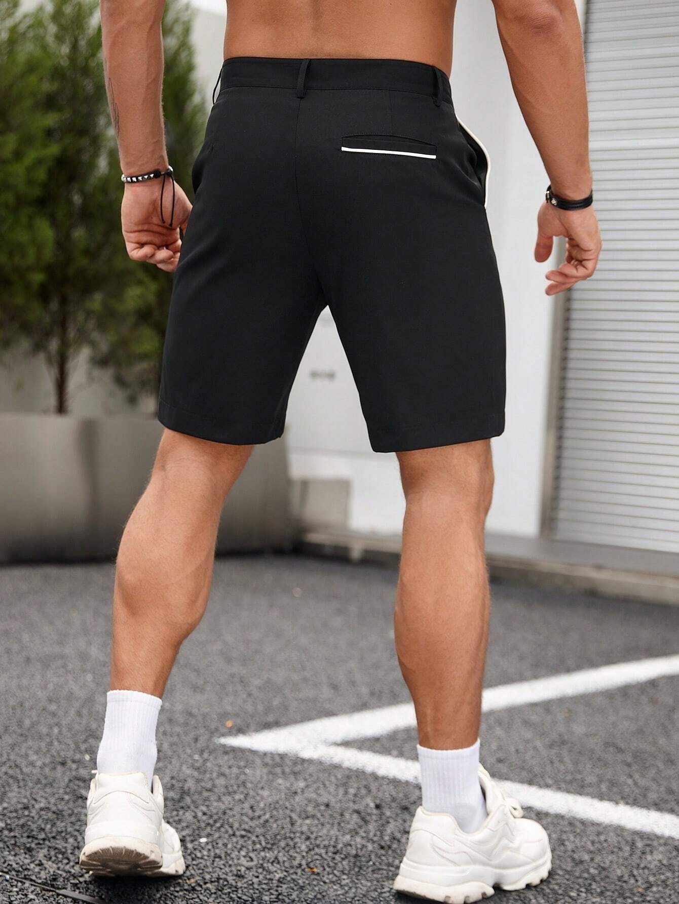 Men's Contrast Trim Chino Shor - огляд і ціна Shorts Chino Slim