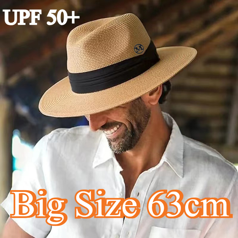 Big Size XL 63cm Travel Panama - огляд і ціна Bucket Hat Straw