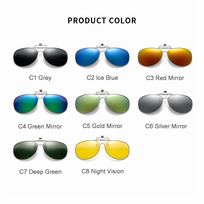 Polarized Sunglasses Lens clip - огляд і ціна Sunglasses Aviator Polarized