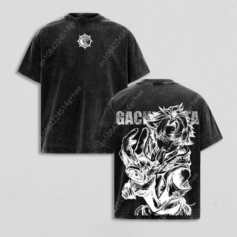 Gachiakuta Vintage Anime Washe - огляд і ціна Tee Graphic Print