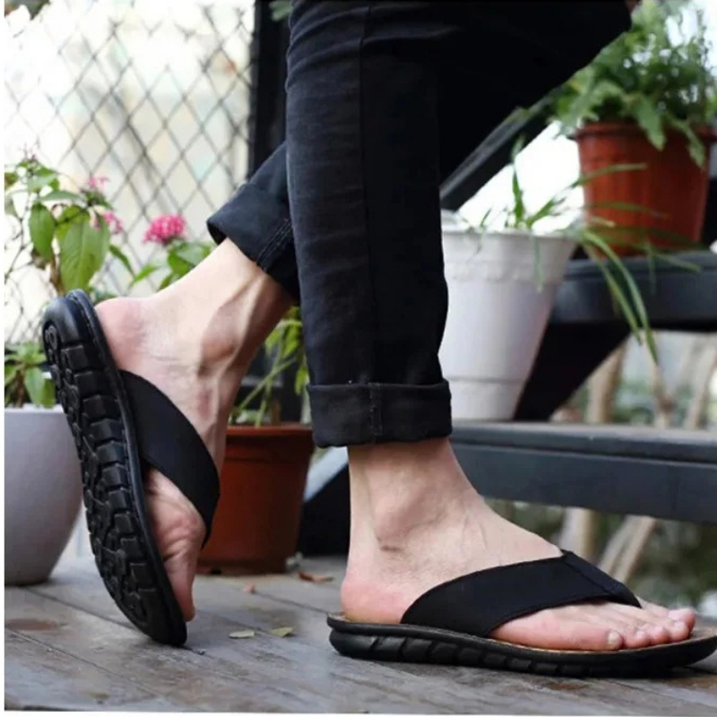 Roma Retro Man Slipper Solid C - огляд і ціна Flip Flop Leather Men