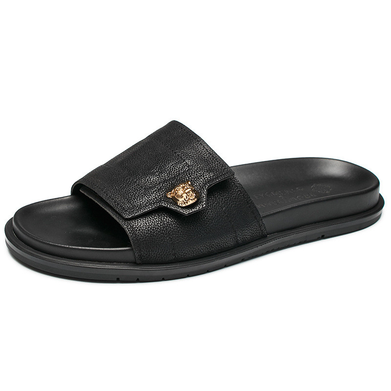 2025 New Genuine Leather Slipp - огляд і ціна Flip Flop Leather Men