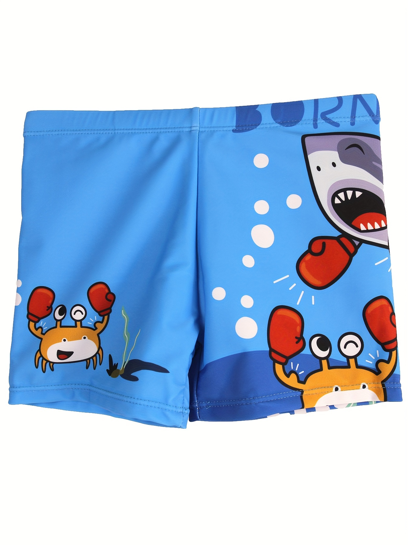 Cartoon Boxing Crab And Shark  - огляд і ціна Swim Trunk Quick Dry